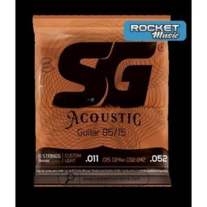 senar SG Acoustic Custom Light 11-52 free pick