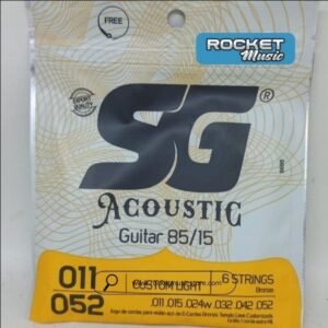 Senar Gitar Akustik SG 011-.052 Bronze 6 Strings 85-15 Made In Brazil