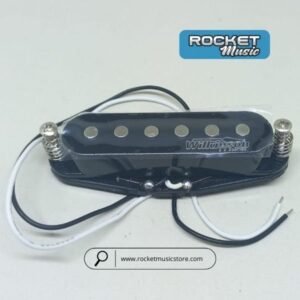 Pickup Gitar Wilkinson Hot Ceramic Neck Single-Coil WOHS-N Black