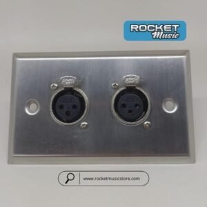 SOUNDKING AJ 108 female Wall panel Stainless Steel Audio Connector