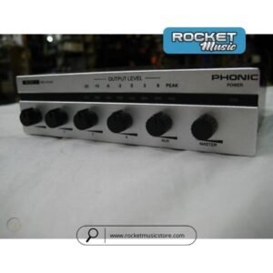 PHONIC MICRO I MINI MIXER 4 CHANNEL PHANTOM POWER